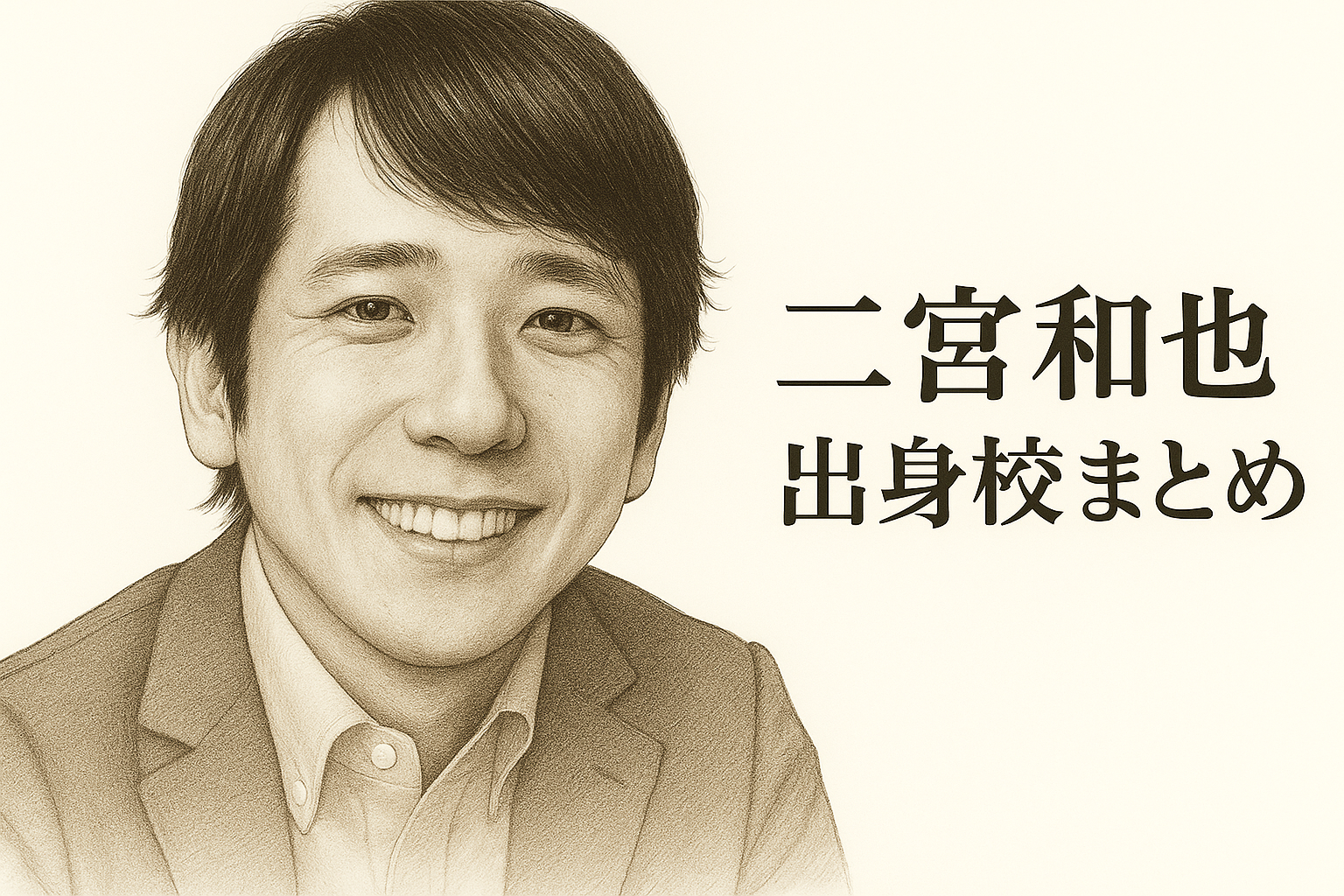 二宮和也の学歴を徹底解説!出身校まとめ
